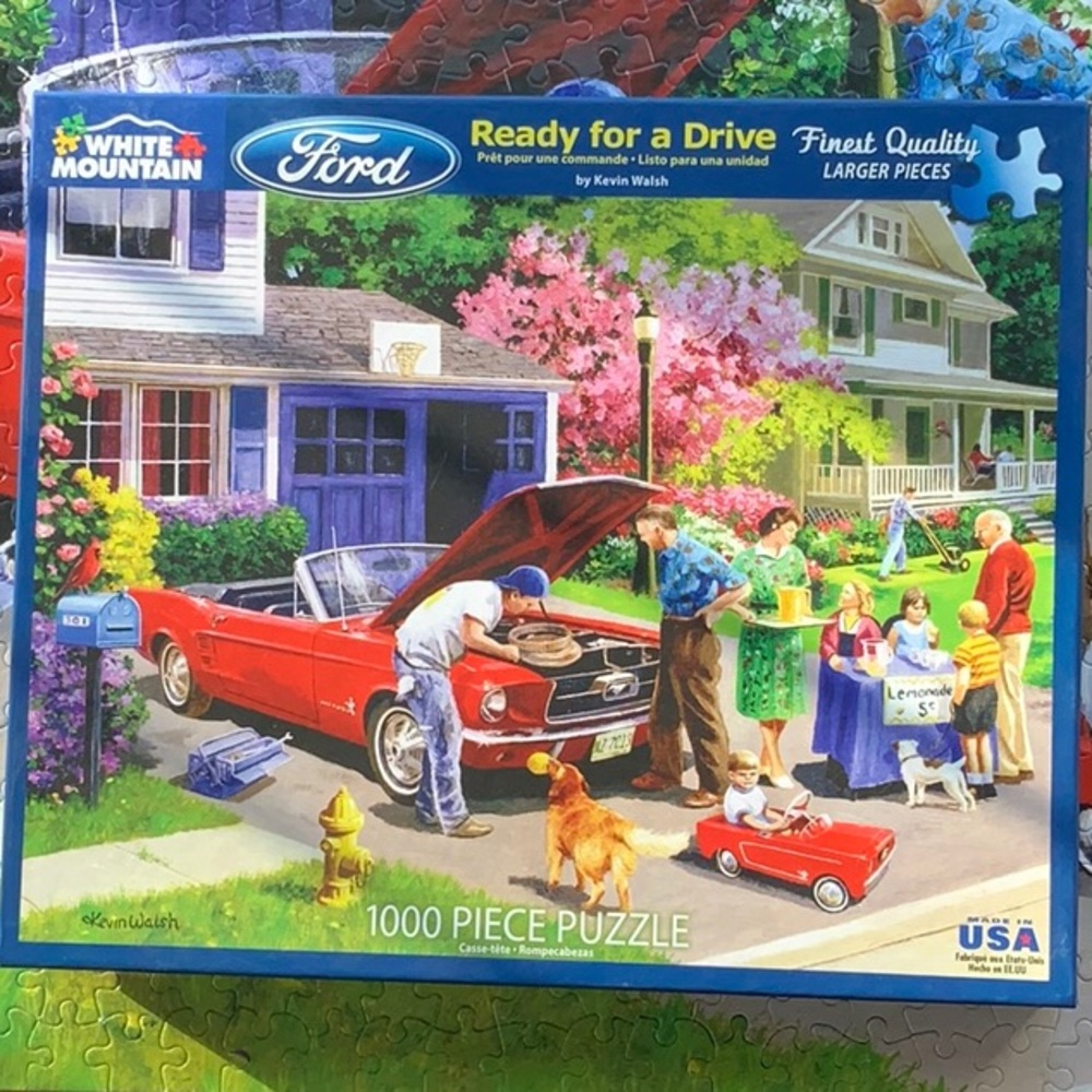 White Mountain “Ready For A Drive” puzzle